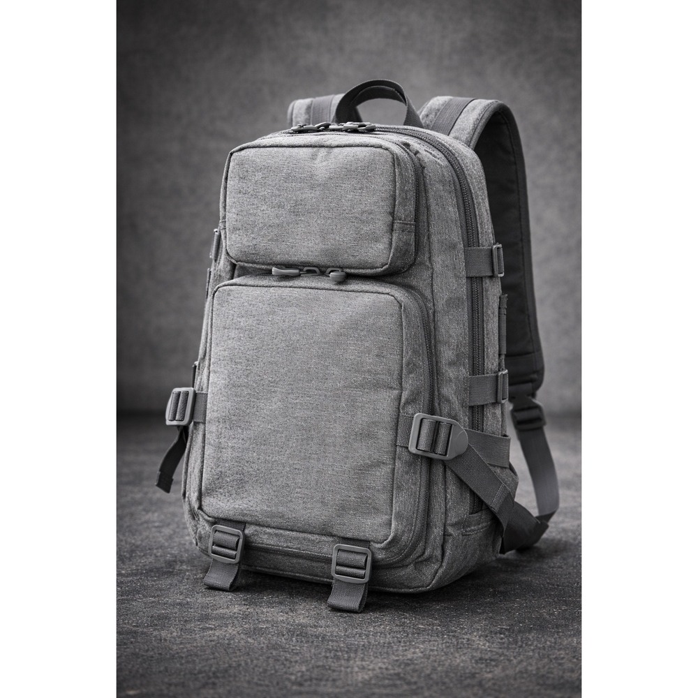 Voodoo Tactical Backpack Heather Grey Multi Pocket Utility Rucksack‎ Bag Men
